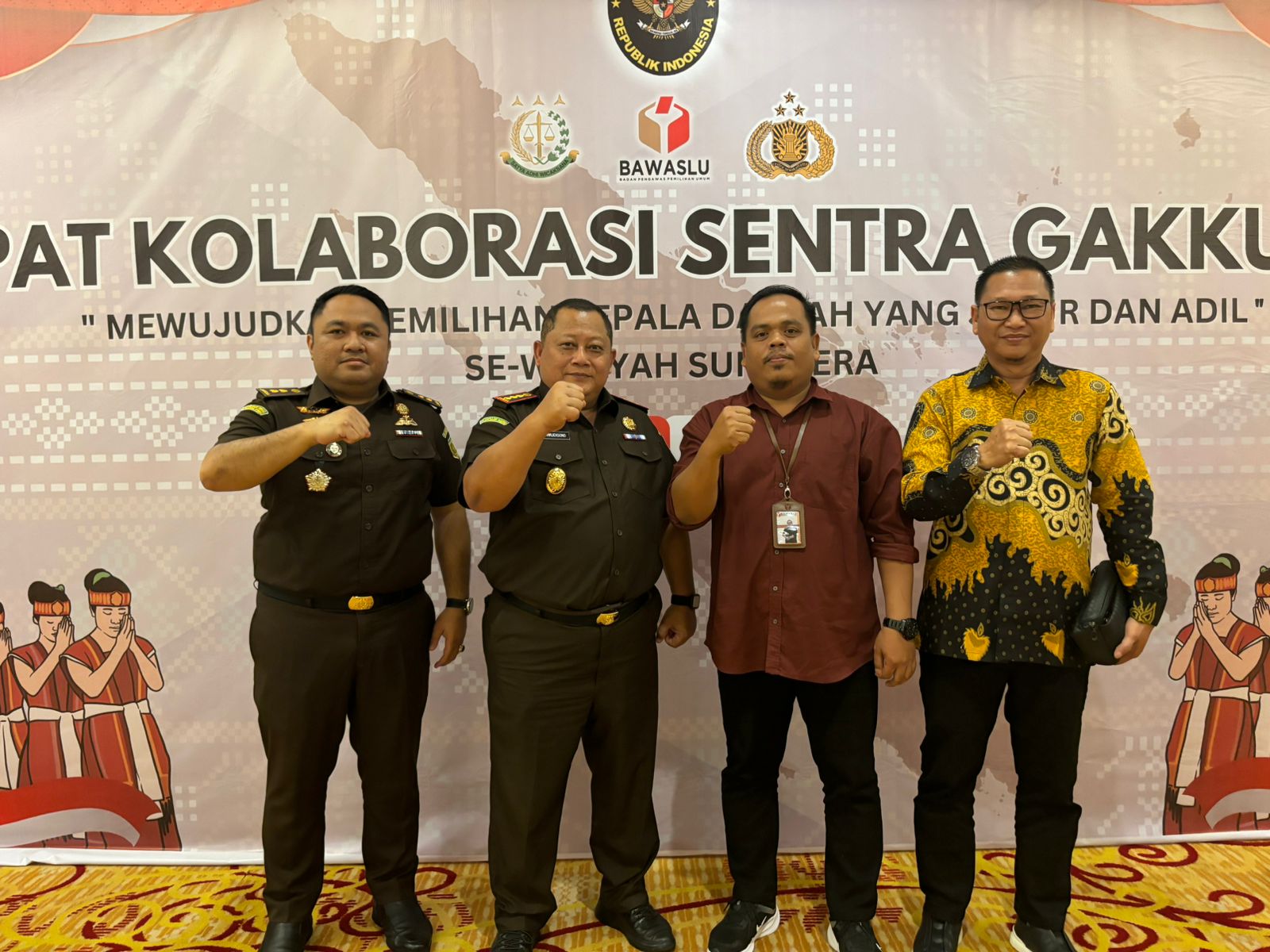 Perkuat Sentra Gakkumdu, Menko Polhukam adakan Forum Kolaborasi Sentra Gakkumdu se-Wilayah Sumatera