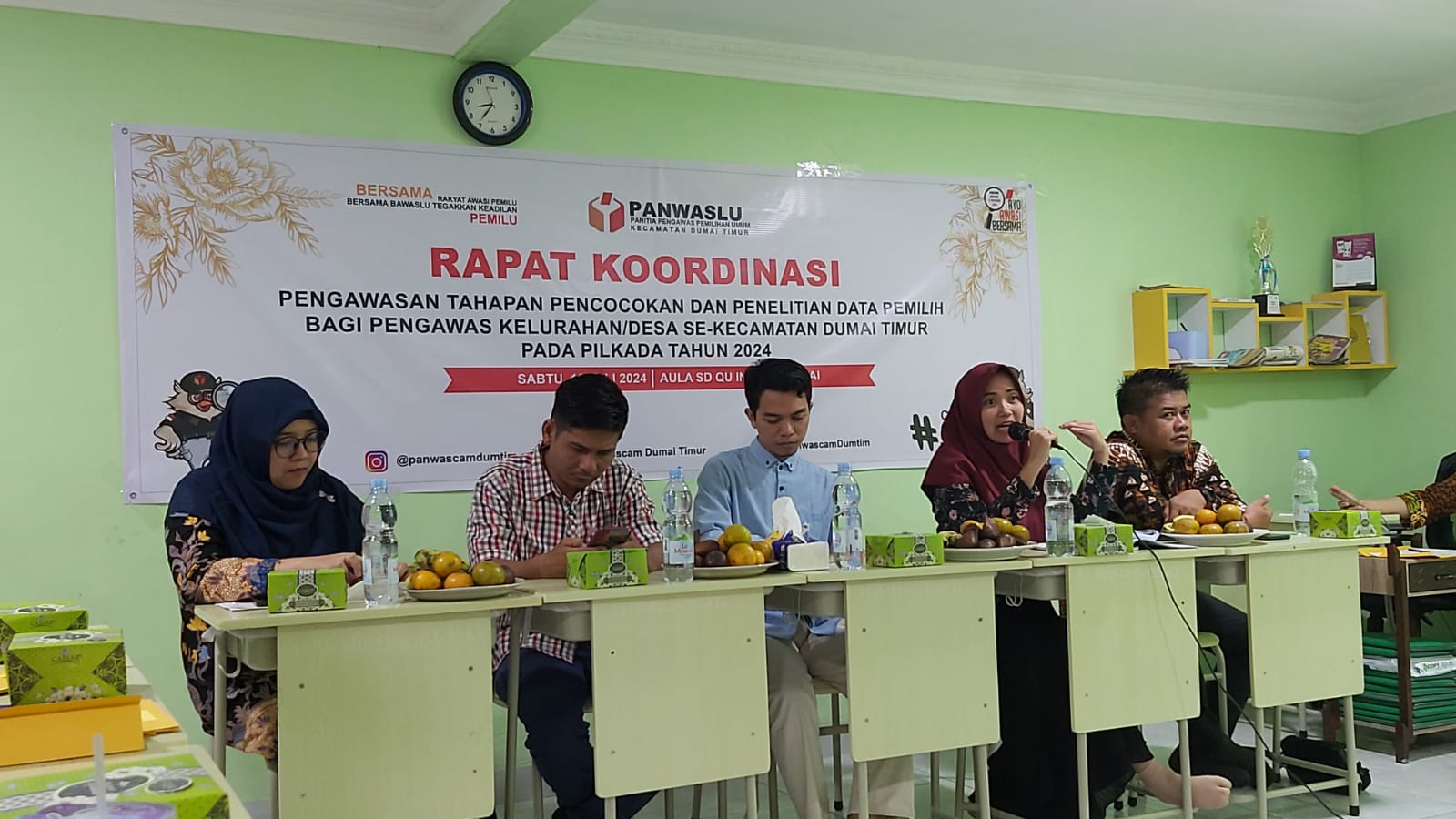 Yeni Kartini menjadi Narasumber Rakor Pengawasan Coklit