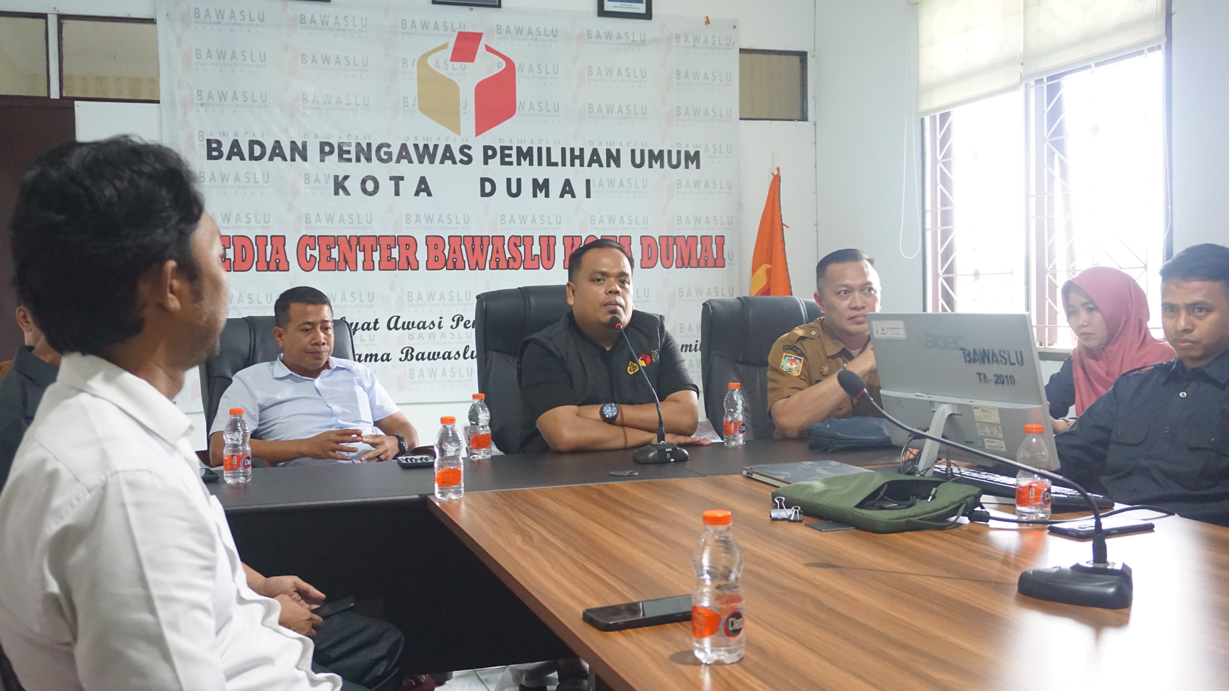 Semangat Wujudkan DPT Akurat, Bawaslu Kota Dumai Taja Rakor Lintas Lembaga Atasi Data Pemilih Ganda