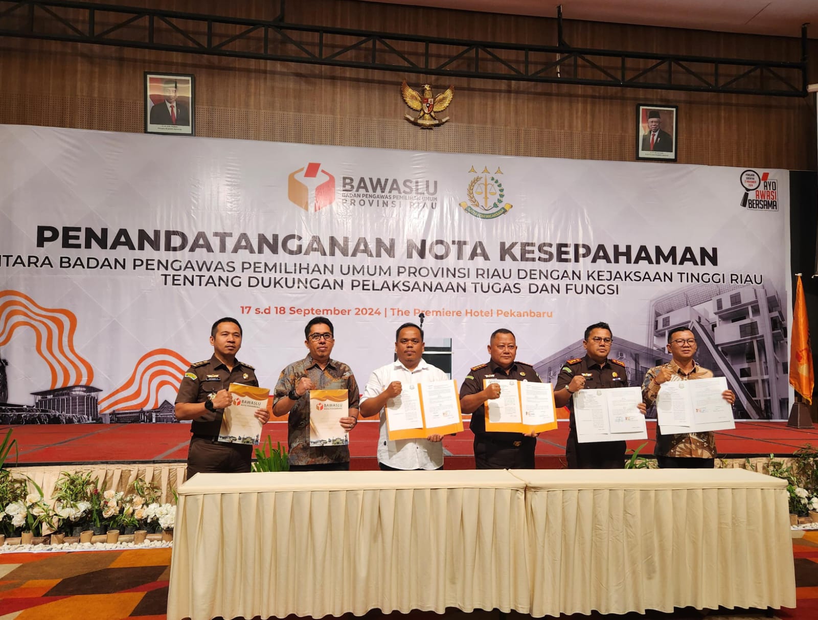 Tingkatkan Sinergitas Jelang Pilkada 2024, Bawaslu Dumai Dan Kejari Dumai Tandatangani MoU