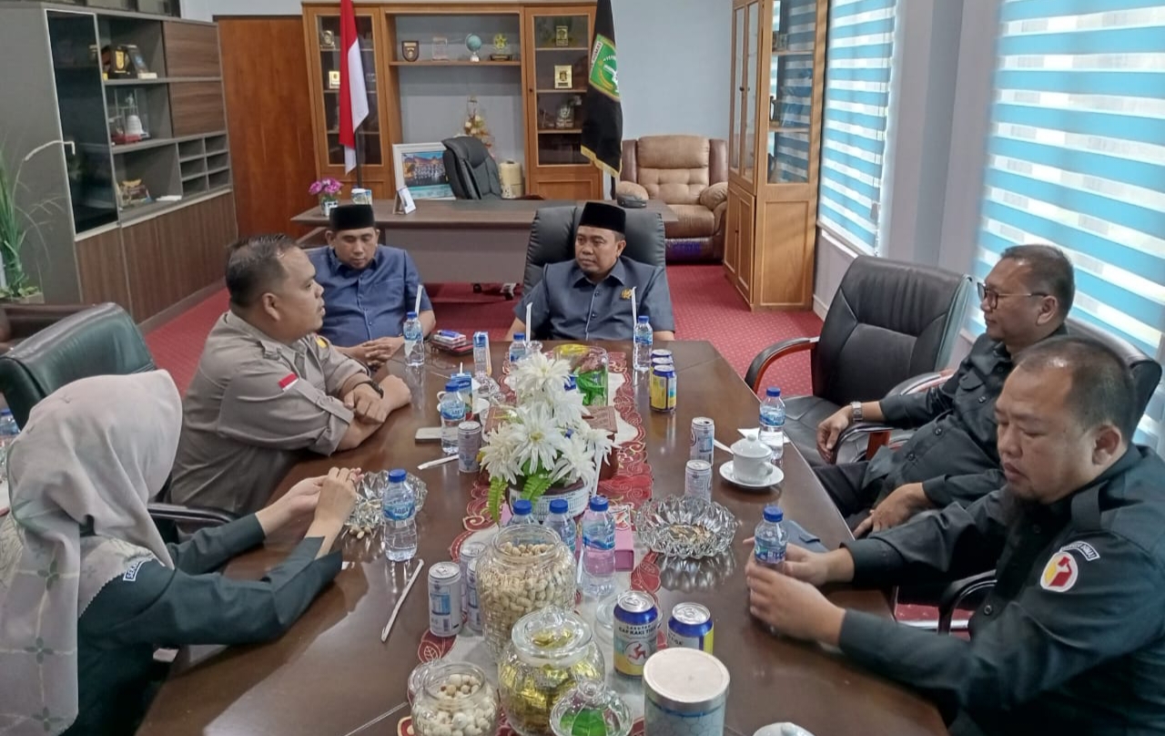 Bawaslu Berkoordinasi Dengan Pimpinan DPRD Dumai Dalam Hal Izin Cuti Anggota DPRD Ikut Dalam Kampanye