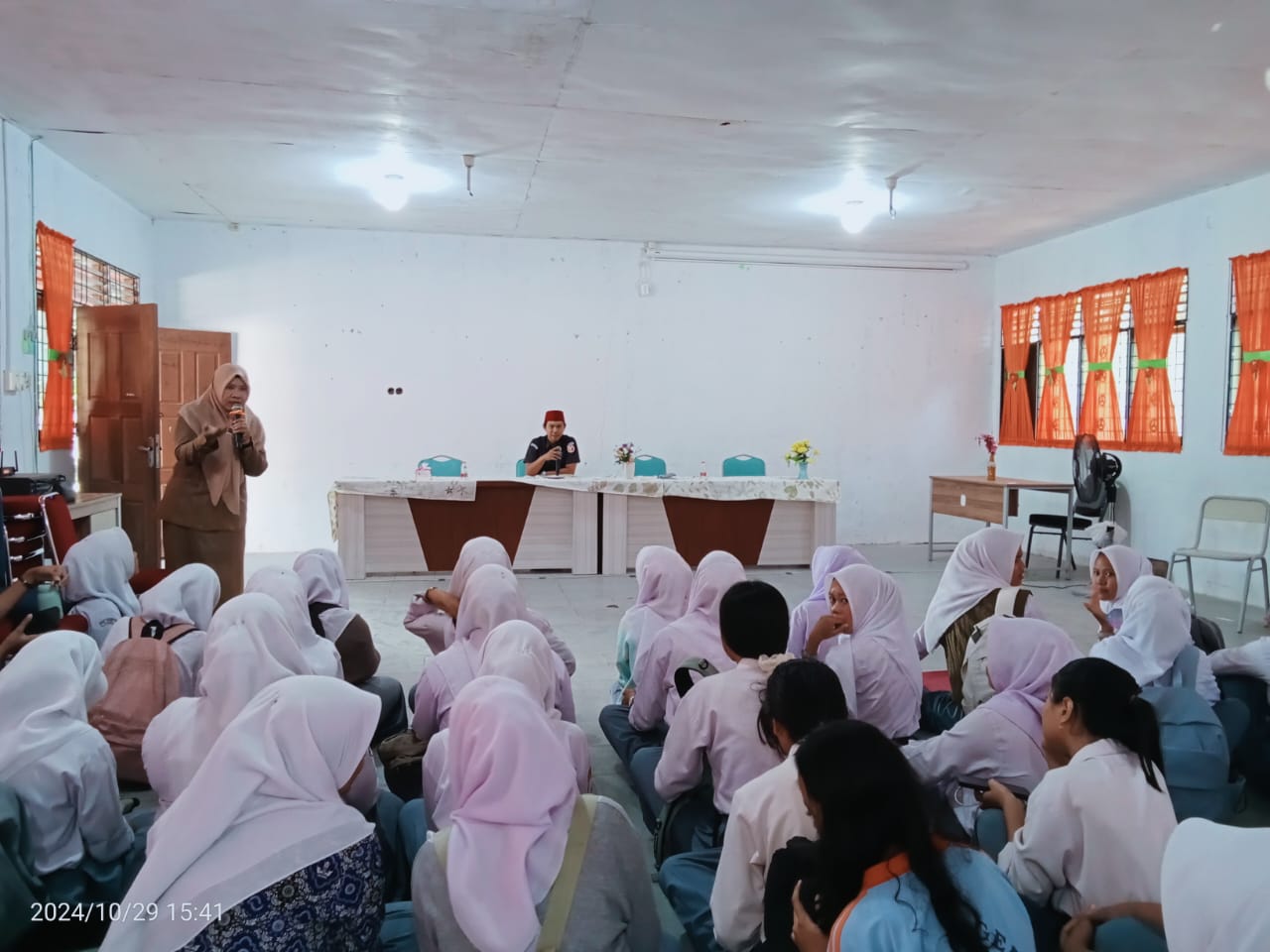 Terus Gencarkan Pendidikan Politik; Bawaslu Mengisi Pelaksanaan P5 Kurikulum Merdeka di SMAN 4 Kota Dumai