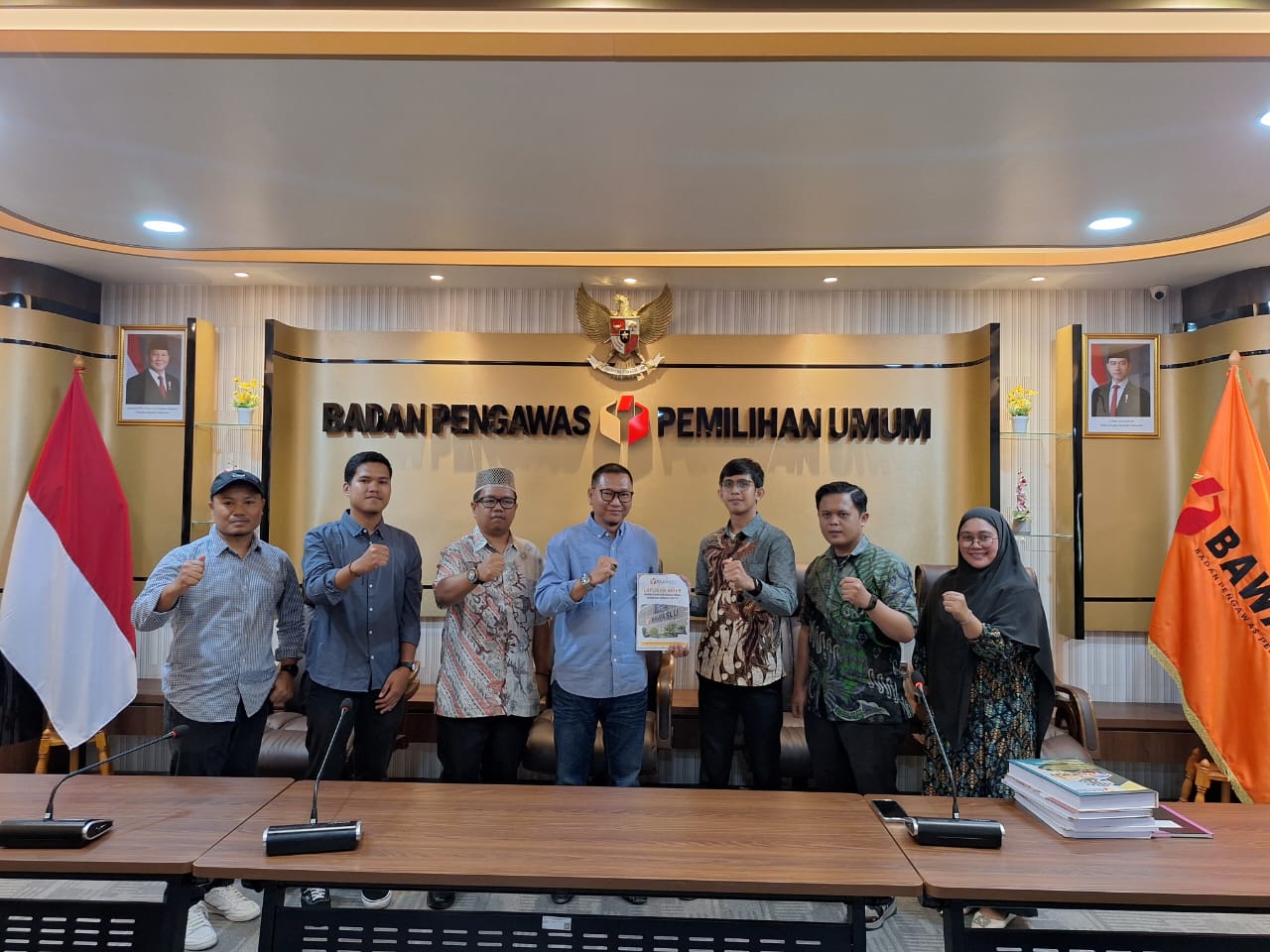 Pesta Demokrasi Selesai; Bawaslu Kota Dumai Sampaikan Laporan Sengketa Hasil Pilkada di Bawaslu RI