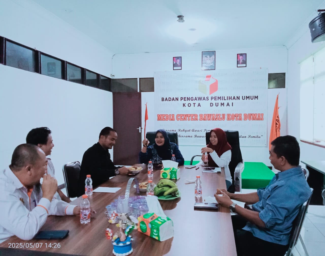 Bawaslu Kota Dumai Terima Kunjungan KPU, Perkuat Sinergi untuk Data Pemilih Berkelanjutan