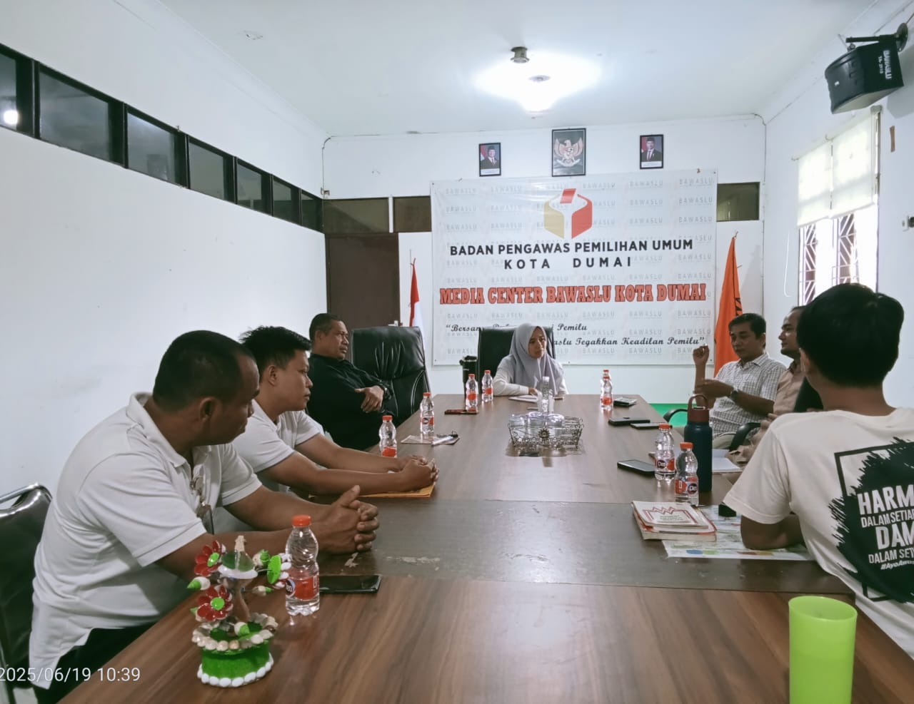 Komitmen Sinergi Bawaslu dan KPU Kota Dumai untuk Akurasi Data Pemilih Berkelanjutan