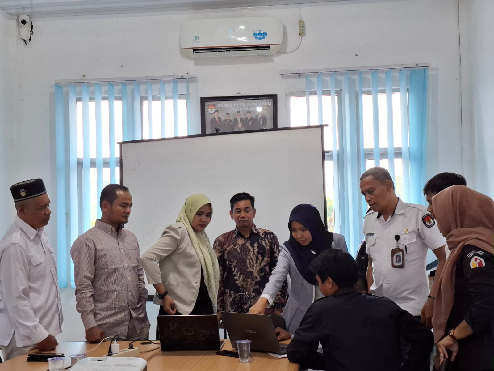 Perkuat Pengawasan PDPB, Bawaslu Dumai Koordinasi Dengan KPU