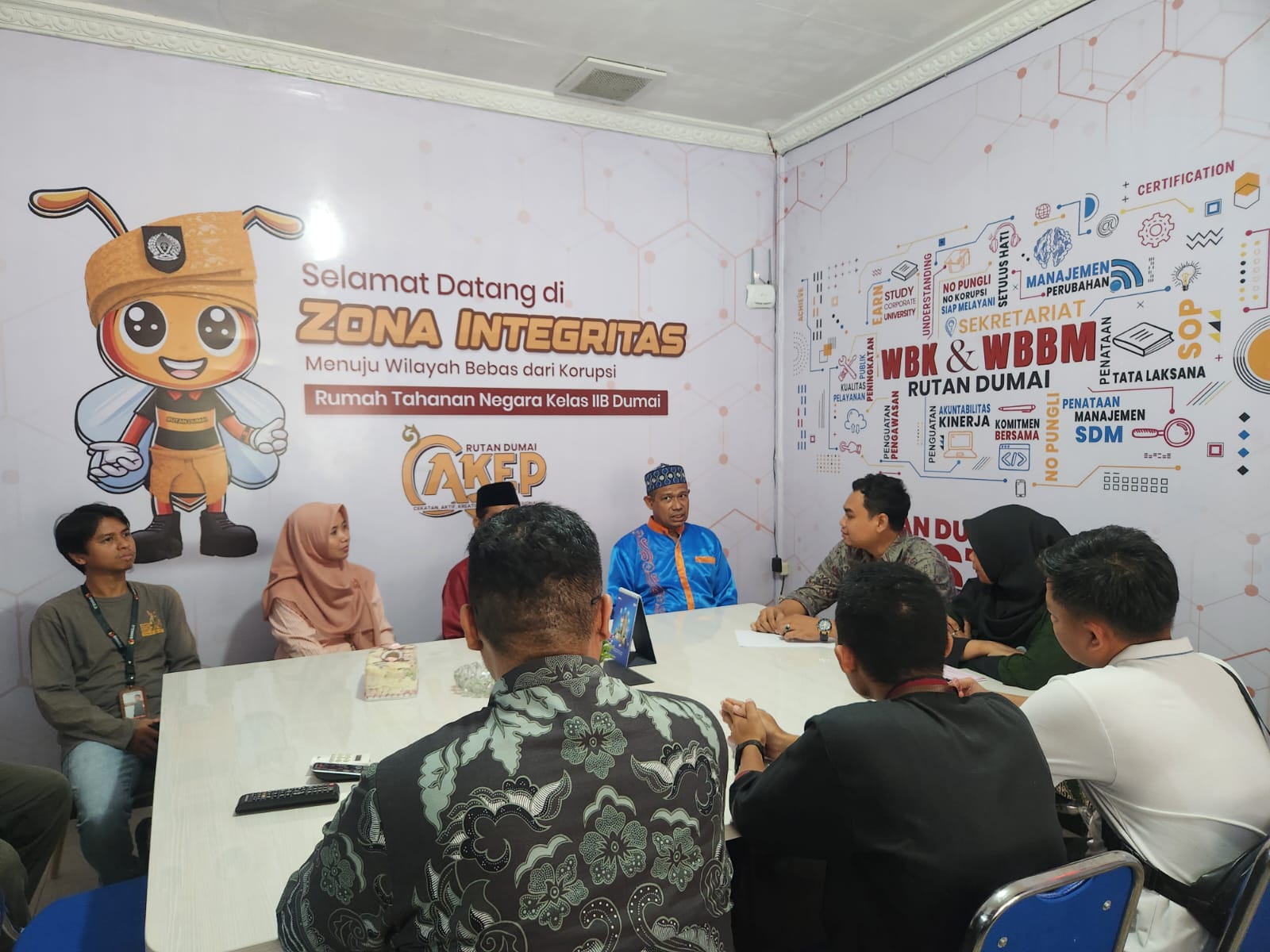 Terus Bersinergi: Bawaslu Memastikan KPU Update Data Pemilih Berkelanjutan di Rutan Kelas IIB Dumai