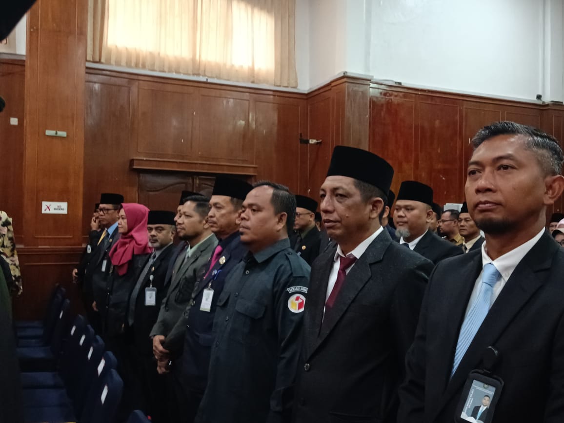 Bawaslu Dumai Hadiri Pelantikan Sekda Dumai