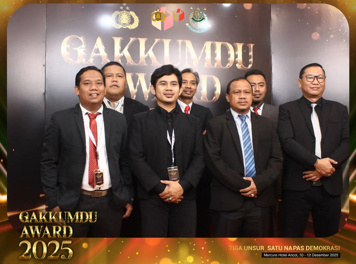 Koordinator Divisi Penanganan Pelanggaran Bawaslu Kota Dumai Hadiri Gakkumdu Award 2025 di Jakarta