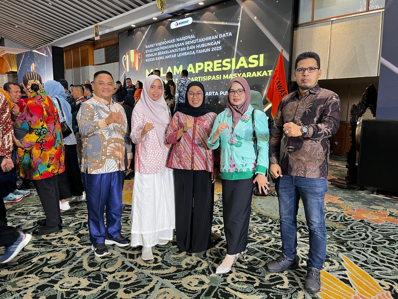 Evaluasi untuk Perkuat Pengawasan PDPB: Yeni Kartini Mengikuti Rakornas Bawaslu RI