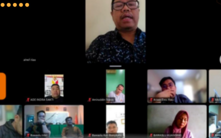 Bawaslu Dumai Ikuti Rapat Koordinasi Pemutakhiran Informasi Publik se-Provinsi Riau