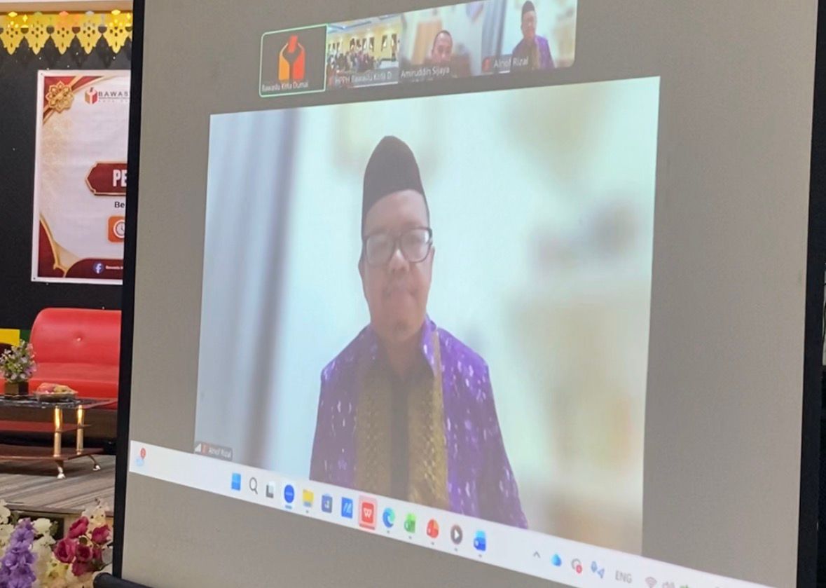 Ketua Bawaslu Provinsi Riau Buka Kegiatan Pendidikan Pengawas Partisipatif Kota Dumai Tahun 2026