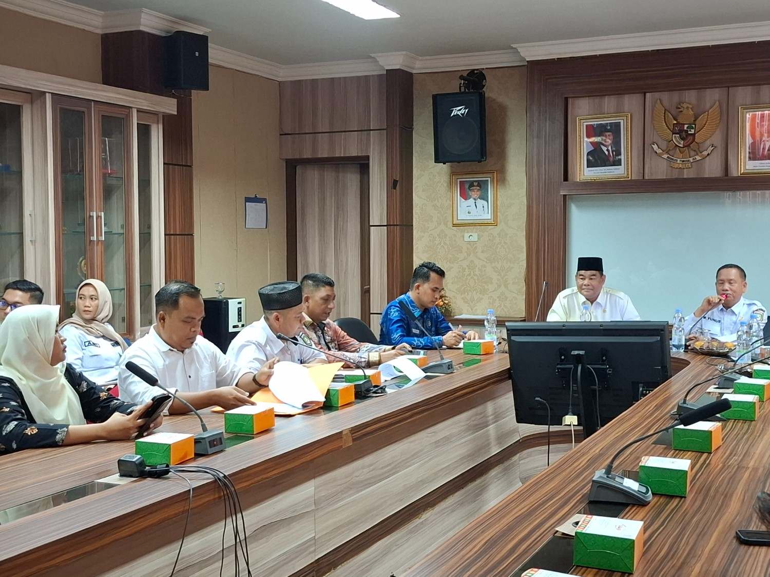 Bawaslu Kota Dumai Usulkan Perbaikan Regulasi Pemilu Saat Kunker Anggota Komite I DPD RI