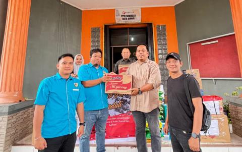 Keluarga Besar Bawaslu Dumai Salurkan Bantuan Untuk Korban Banjir Aceh, Sumut, Dan Sumbar