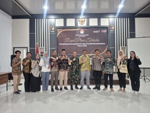 Bawaslu Kawal Pleno PDPB Triwulan I 2026 KPU Kota Dumai