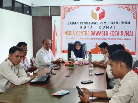 Bawaslu Kota Dumai Bahas Pelaksanaan Program P2P 2026 dan Penguatan Edukasi Kepemiluan