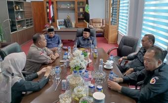 Bawaslu Berkoordinasi Dengan Pimpinan DPRD Dumai Dalam Hal Izin Cuti Anggota DPRD Ikut Dalam Kampanye