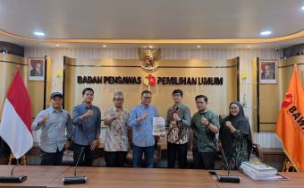 Pesta Demokrasi Selesai; Bawaslu Kota Dumai Sampaikan Laporan Sengketa Hasil Pilkada di Bawaslu RI