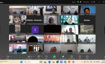Bawaslu Kota Dumai Ikuti Rakor Persiapan Pengawasan Pemutakhiran Data Pemilih Berkelanjutan