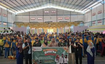 Perdana, Bawaslu Kota Dumai Gelar Bawaslu Goes To School di SMK Taruna Persada Dumai