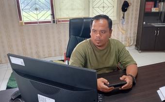 Ketua Bawaslu Dumai Ikuti Webinar ESLA Bawaslu secara daring