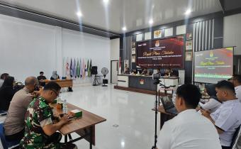Bawaslu Kota Dumai Hadiri Rapat Pleno Terbuka Rekapitulasi PDPB Triwulan IV Tahun 2025