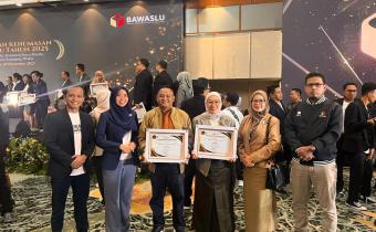 Anugerah Kehumasan Bawaslu Tauhn 2025: Bawaslu Kota Dumai Perkuat Komitmen Kehumasan Berkelanjutan