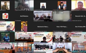 Bawaslu Kota Dumai mengikuti sosialisasi program "Bawaslu Membelajarkan Volume 2" yang diselenggarakan oleh Bawaslu Republik Indonesia secara daring