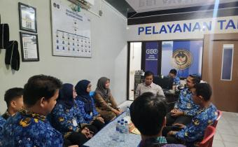 Bawaslu dan KPU Kota Dumai Koordinasi PDPB ke Rutan Kelas IIB Dumai, Bahas Data Warga Binaan