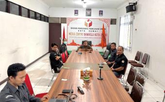 Bawaslu Dumai Bahas Persiapan Diskusi Materi Kunjungan Kerja Anggota Komite I DPD RI